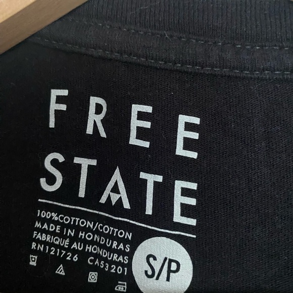 FREE STATE GRAPHIC TEE SHIRT SEE THINGS DIFFERENTLY NYC SIZE S - Picture 2 of 2